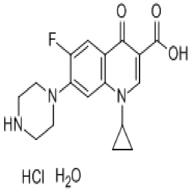 Hidrato de clorhidrato de ciprofloxacino